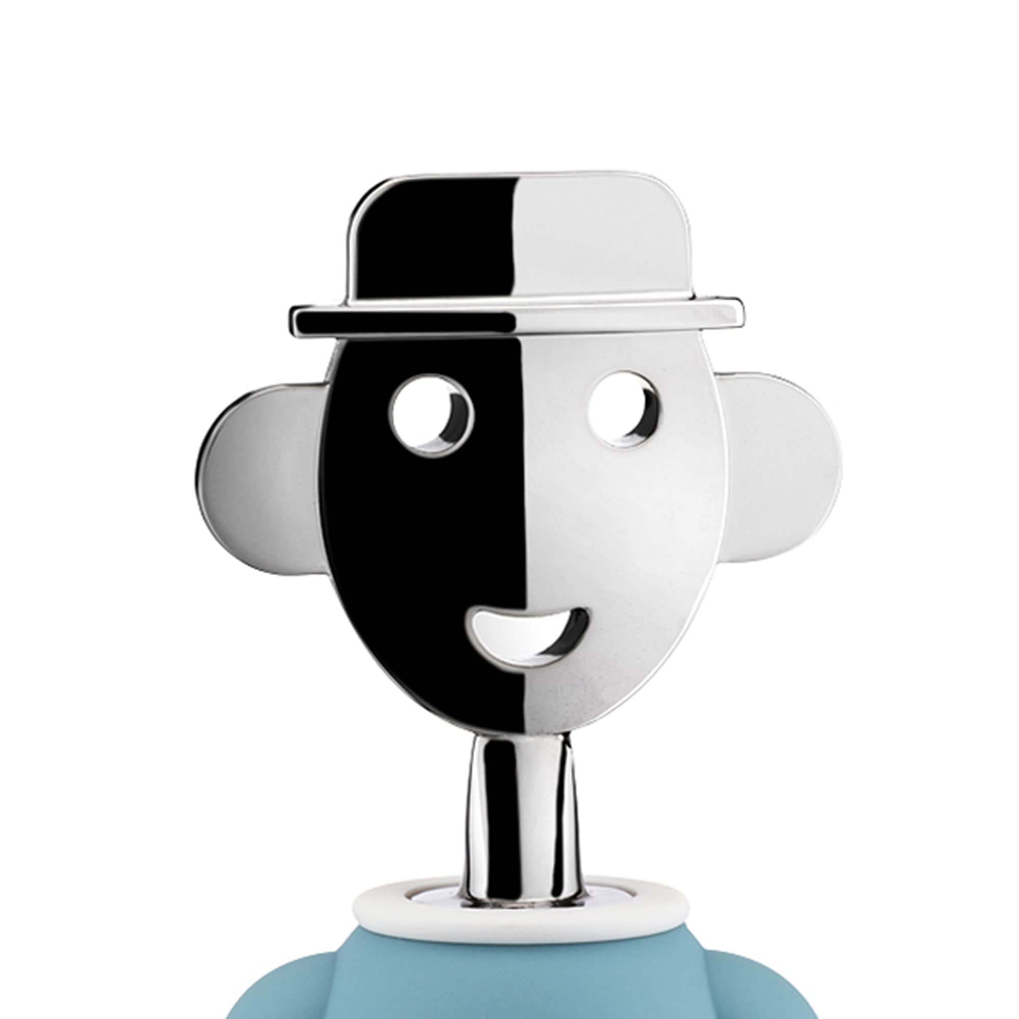 Alessi AAM23 Alessandro Cavatappi Azzurro Giallo 21 cm