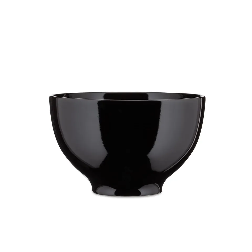 Alessi Tonale DC03/3 ciotola 18 cm gres nero lucido