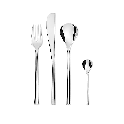 Alessi TI04S24 MU servizio posate 24 pezzi acciaio 18/10