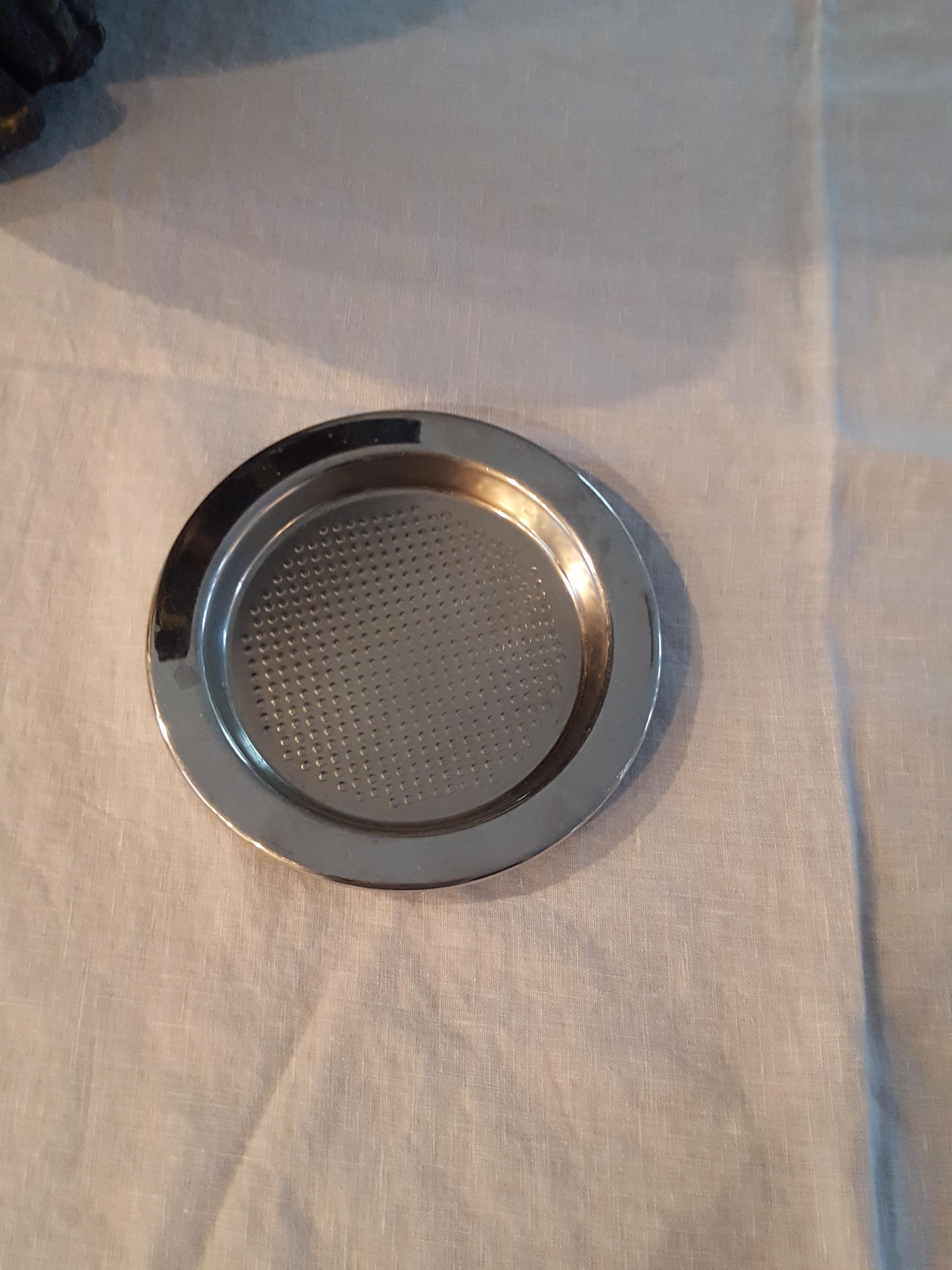 Alessi 5009/15 sottobottiglia acciaio satinato set 2