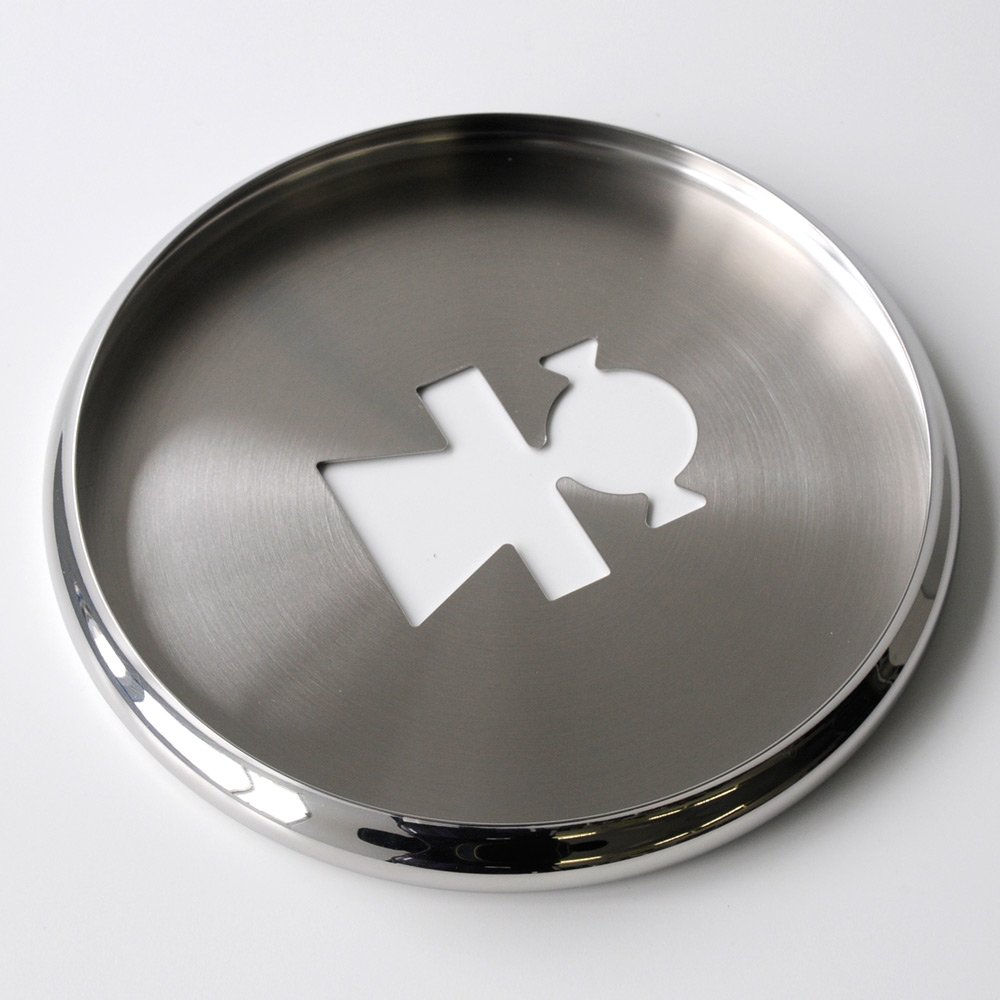 Alessi Girotondo AKK15 sottopentola acciaio 17,5 cm