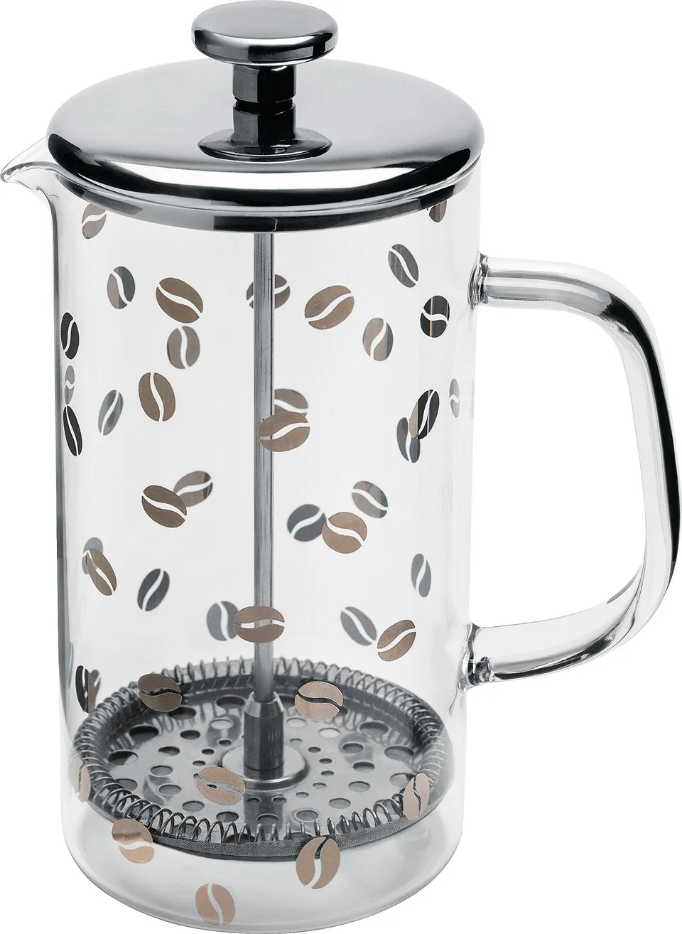 Alessi Mame AJM30/8 Caffettiera a Pressione 8 Tazze Vetro