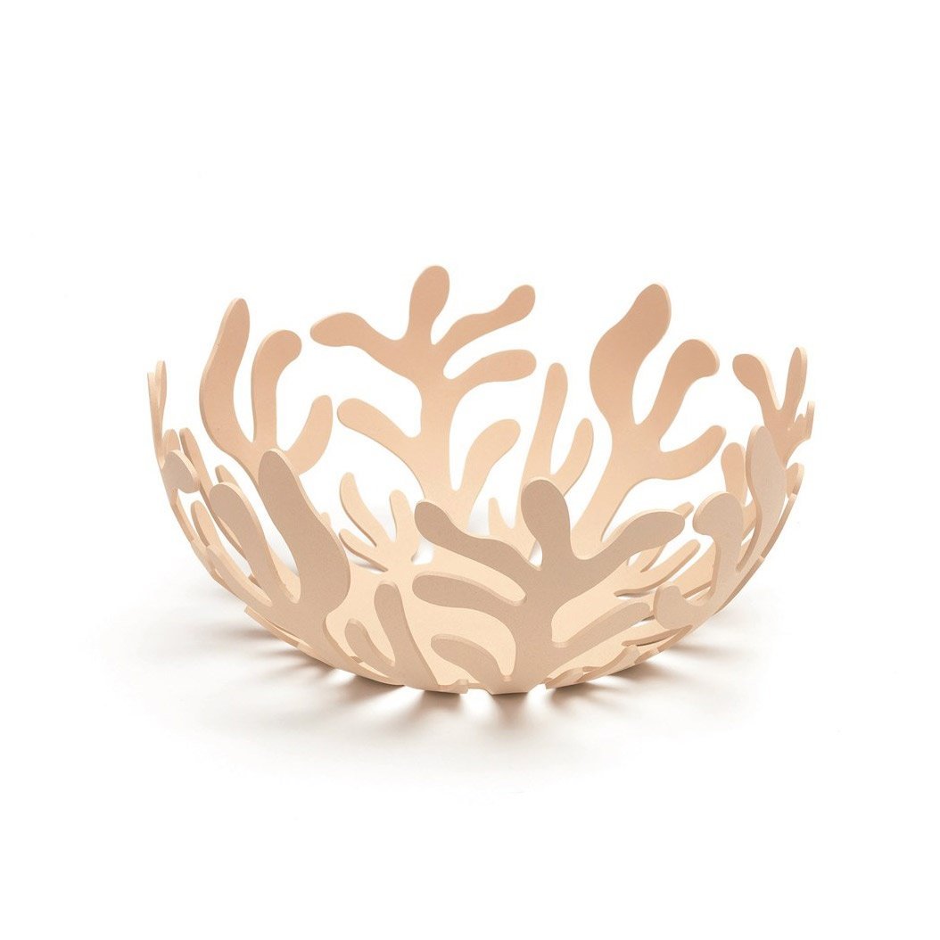 Alessi Mediterraneo ESI01/29 B fruttiera nera acciaio 29 cm