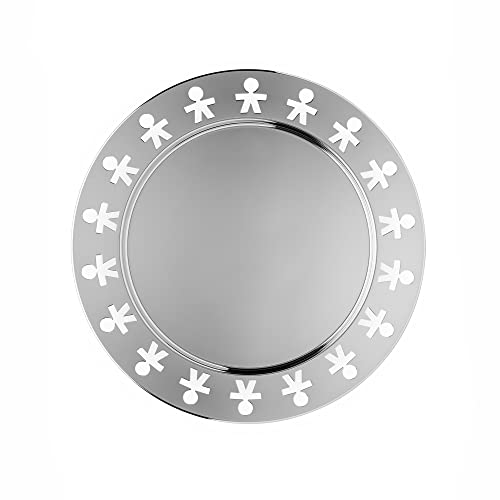 Alessi Girotondo AKKGT vassoio rotondo acciaio 40 cm