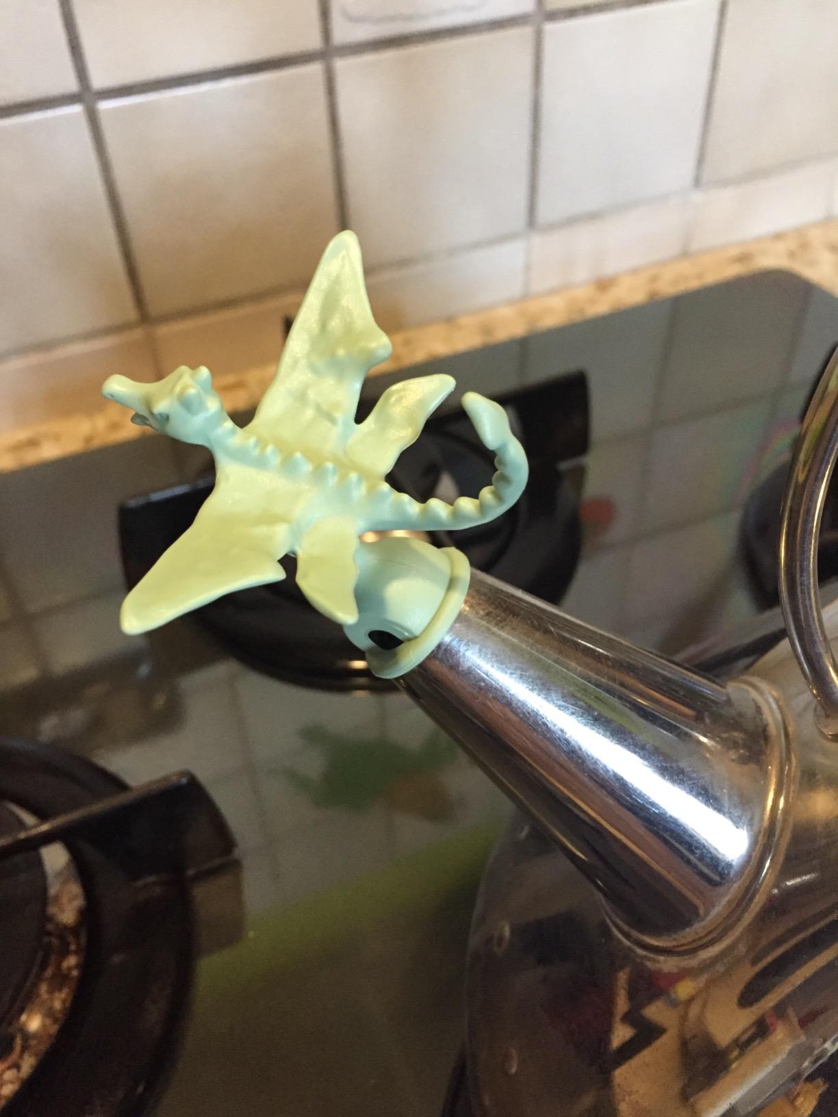 Alessi MGWH30S2 fischietti oro 2 pezzi bollitore