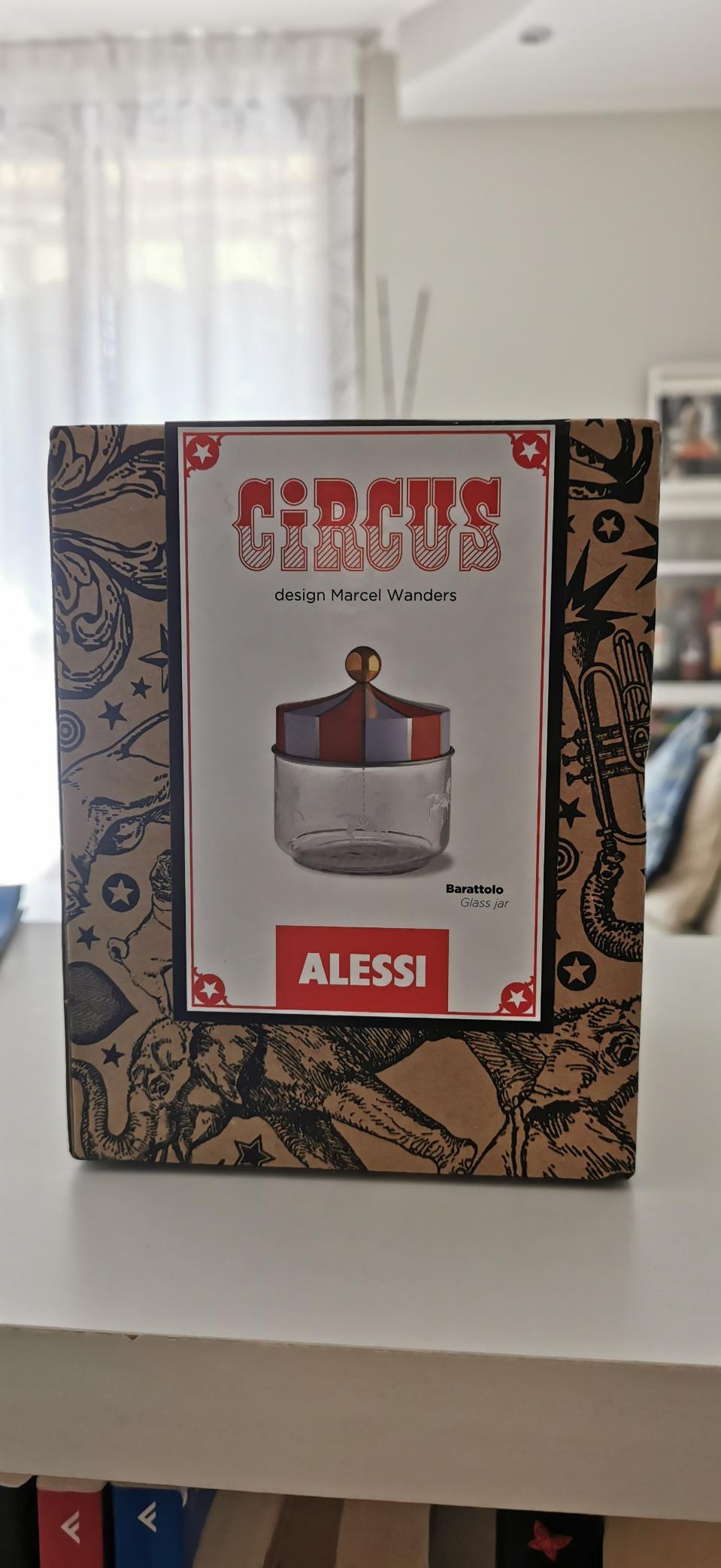 Alessi Circus MW30/75 barattolo vetro 75 cl ermetico