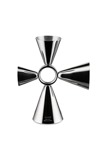 Alessi Tending Box GIA28 misurino cocktail jigger acciaio