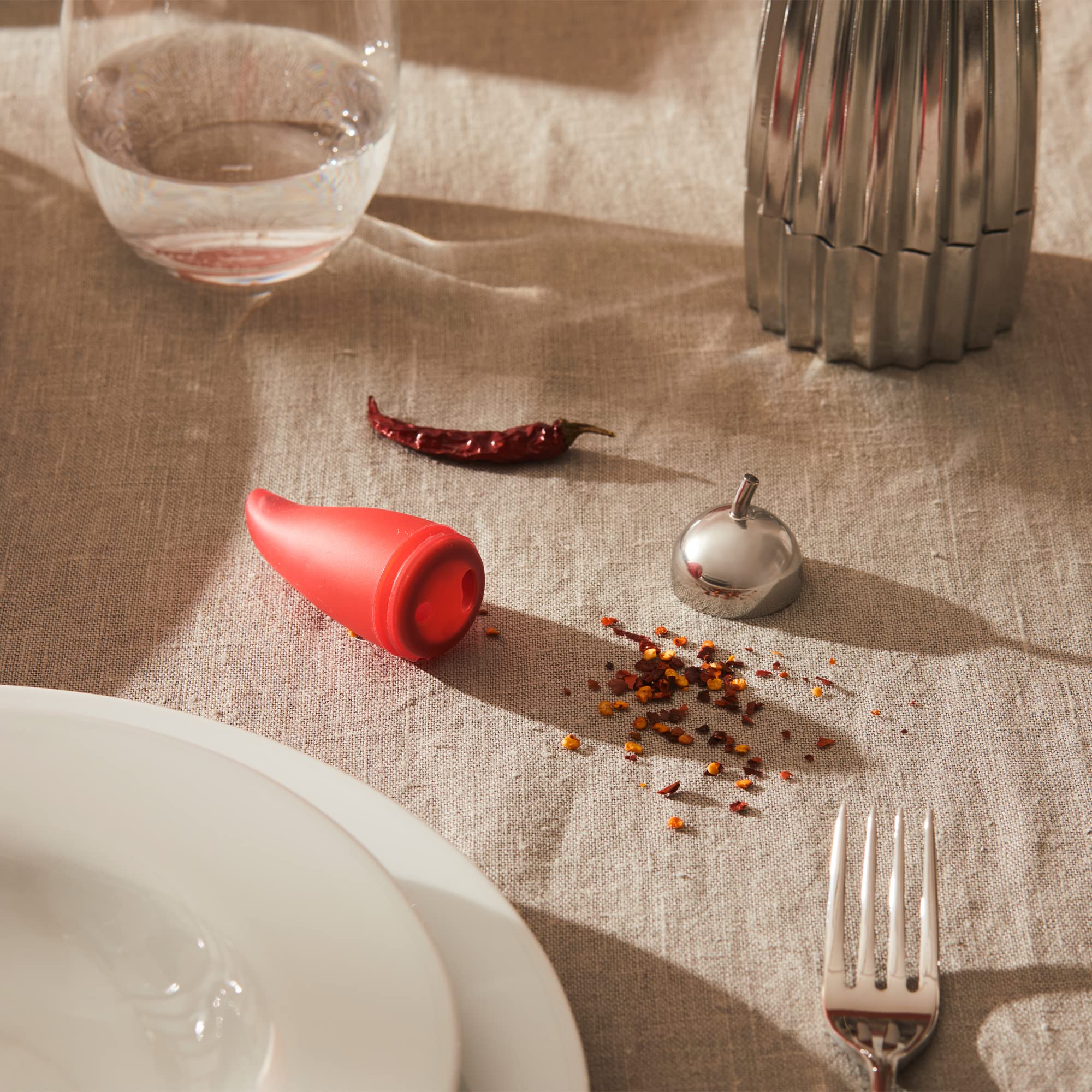 Alessi Piccantino JHT02 Sminuzza Peperoncino Rosso