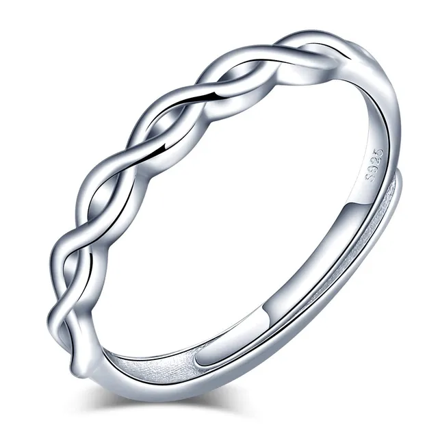INFINIONLY Fashion Rings anello infinito argento 925 regolabile