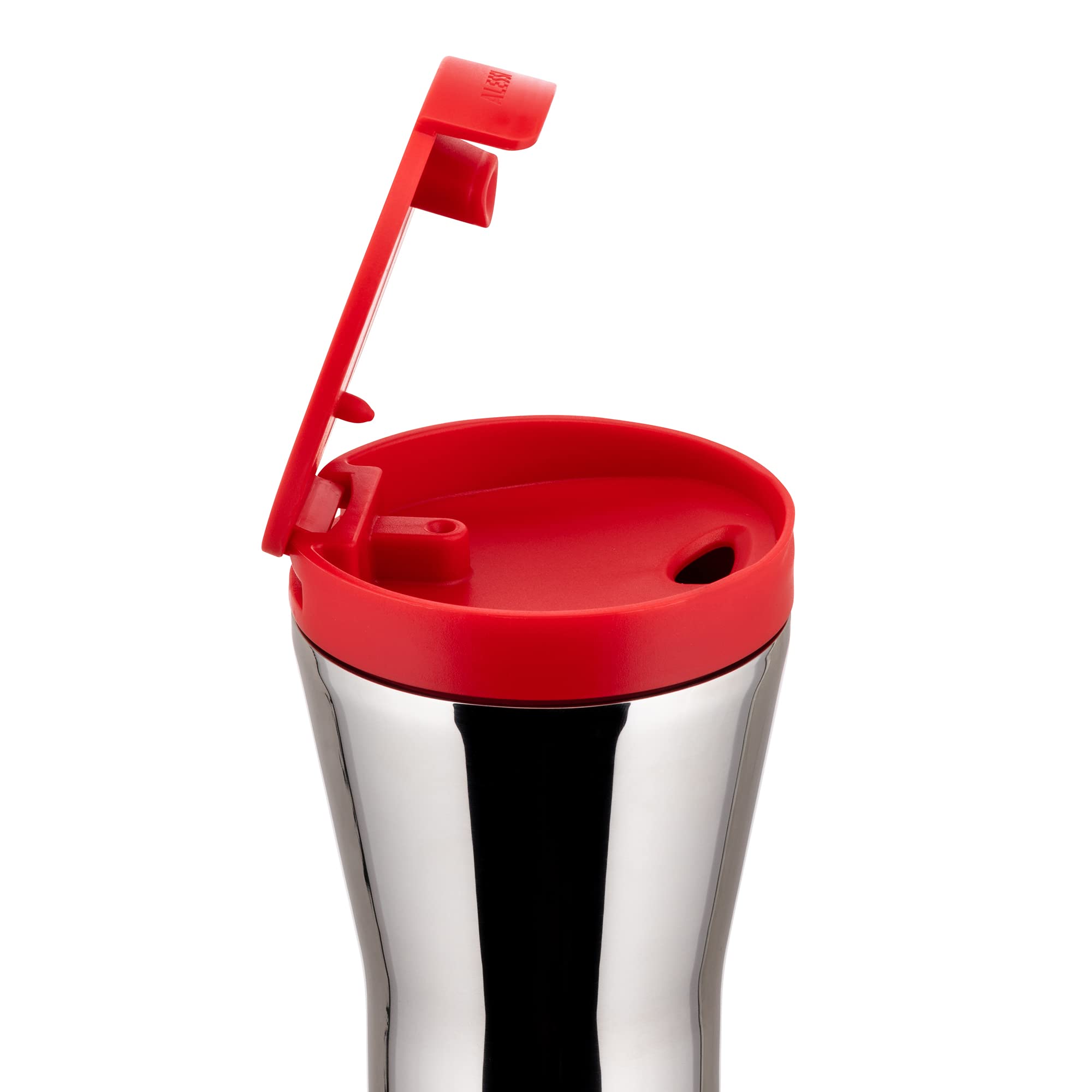 Alessi Caffa GIA24 R Travel Mug Acciaio Rossa