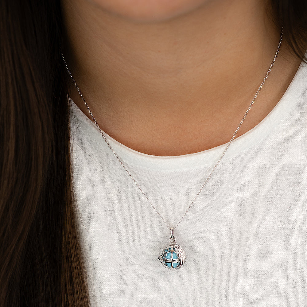 Engelsrufer Collana Argento Chiamangeli Turchese XS