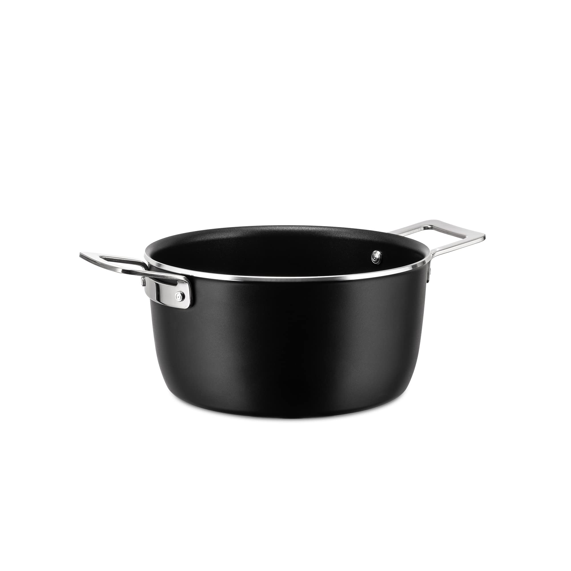 Alessi Pots&Pans Casseruola Nero Induzione