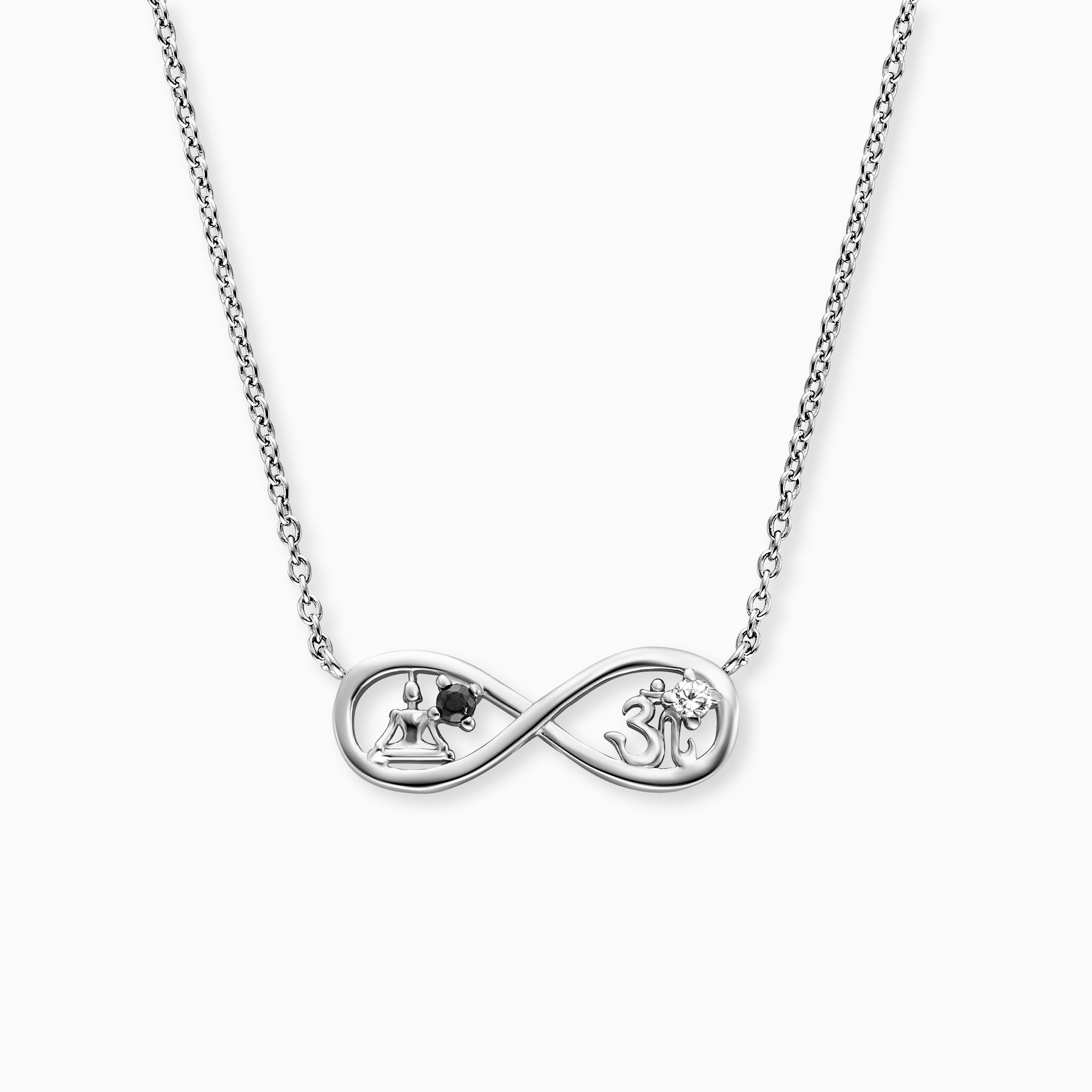 Engelsrufer Infinity Collana Argento 925 Zirconia