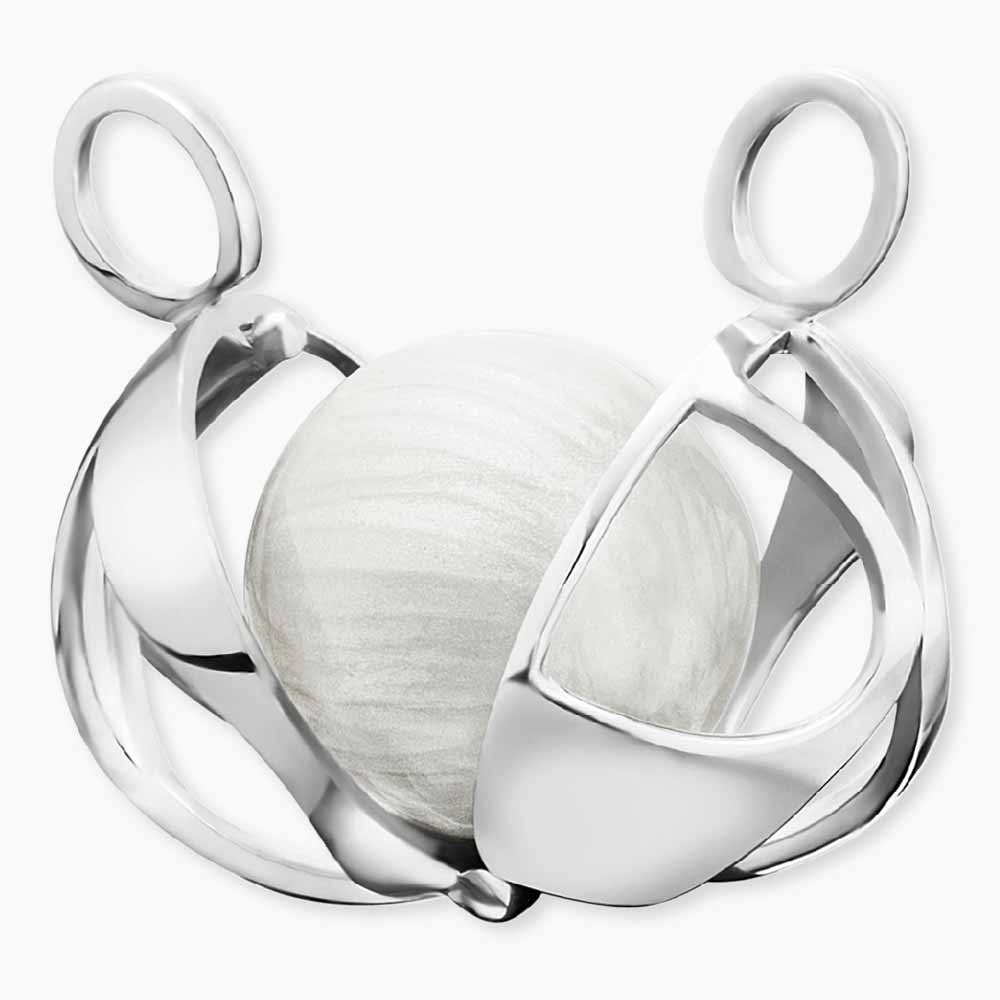 Engelsrufer Paradise ciondolo argento 925 bianco zirconia taglia S