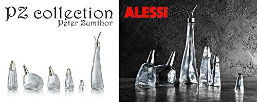Alessi PZ07 Spargispezie Vetro Acciaio Argentato Zumthor