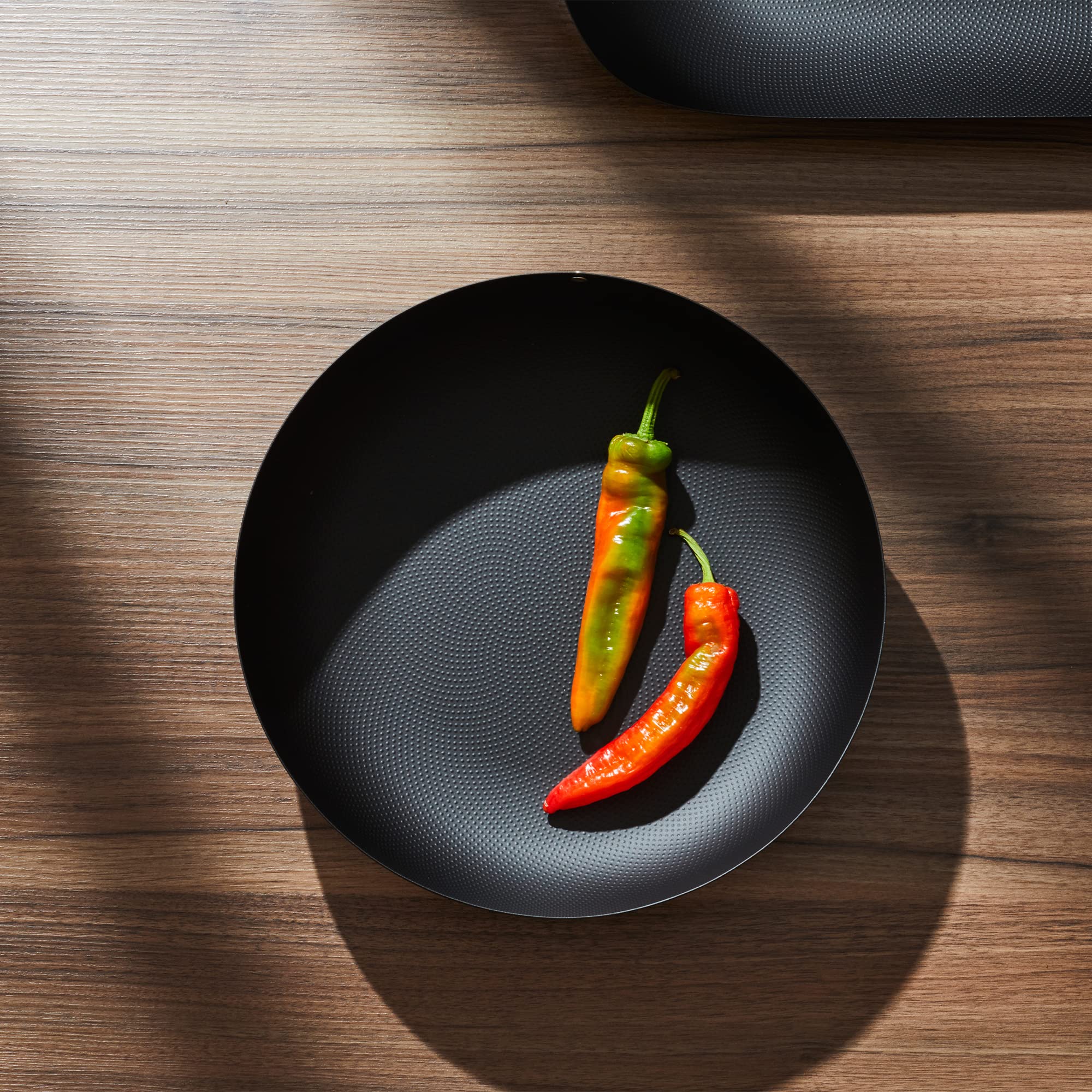 Alessi JM17/24 BT Cestino Rotondo Nero 24 cm Morrison