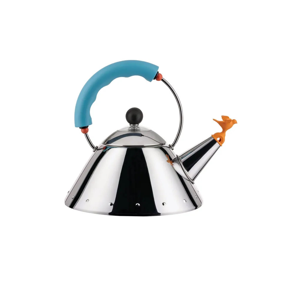 Alessi 9093 bollitore azzurro chiaro 100 cl induzione