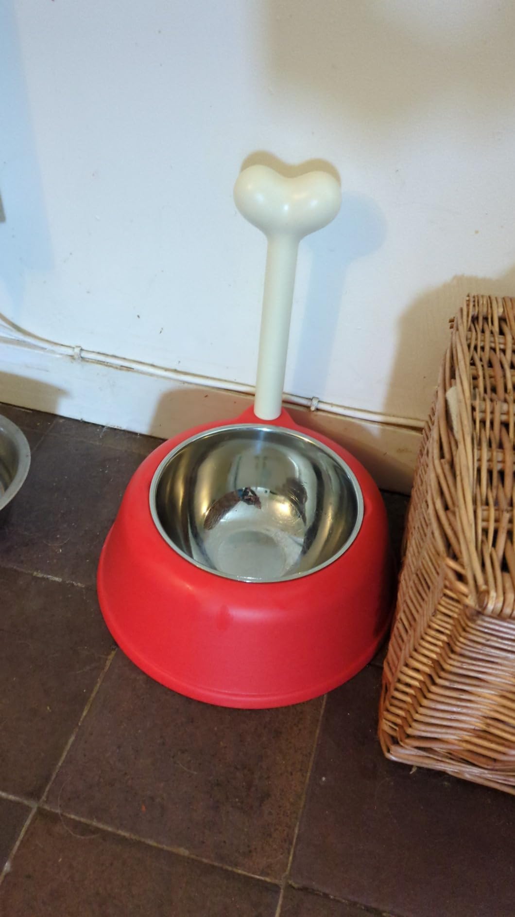 Alessi Lupita ciotola cane arancione design