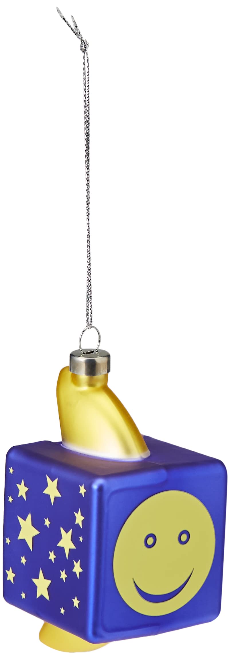 Alessi Mooncube GJ02 8 pallina Natale luna vetro