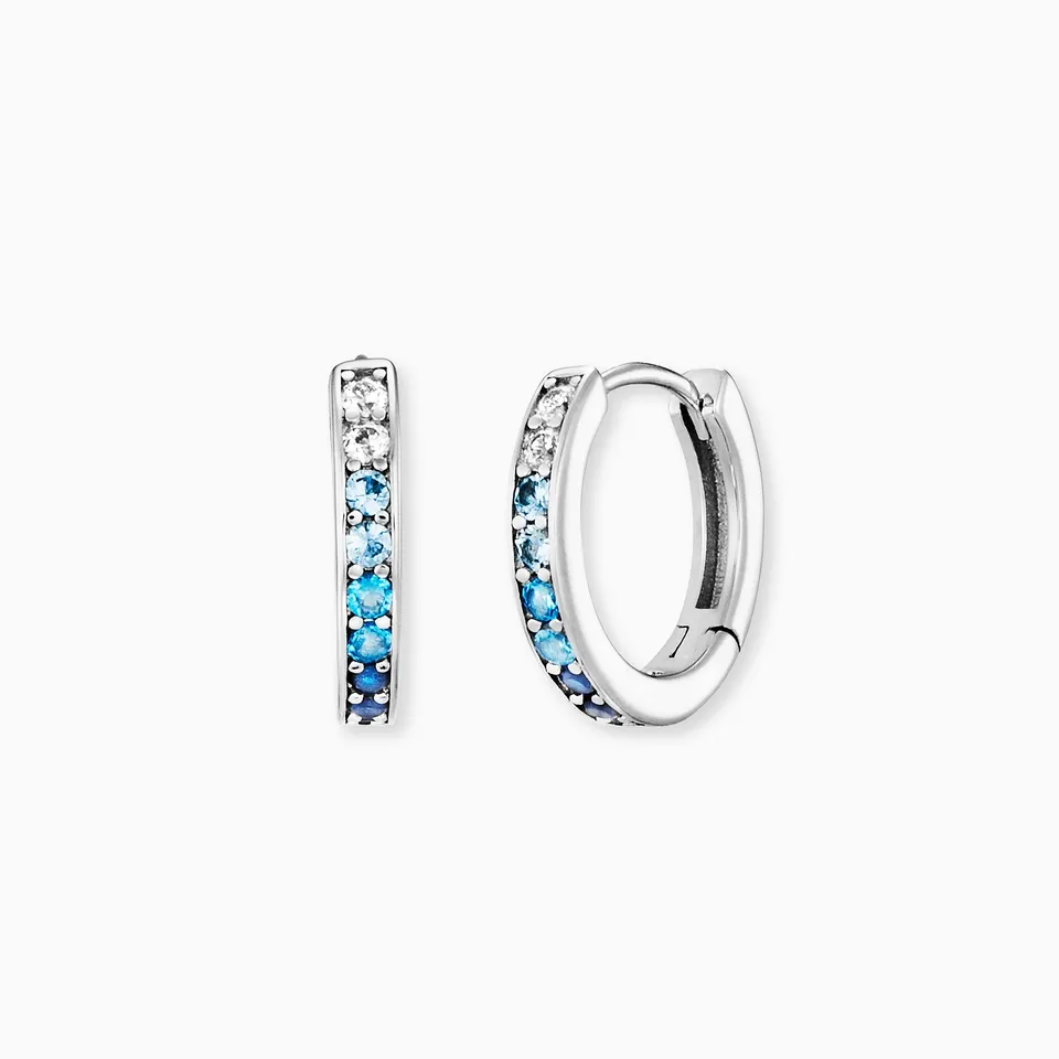 Engelsrufer Ocean creole argento zirconi multicolor 13 mm