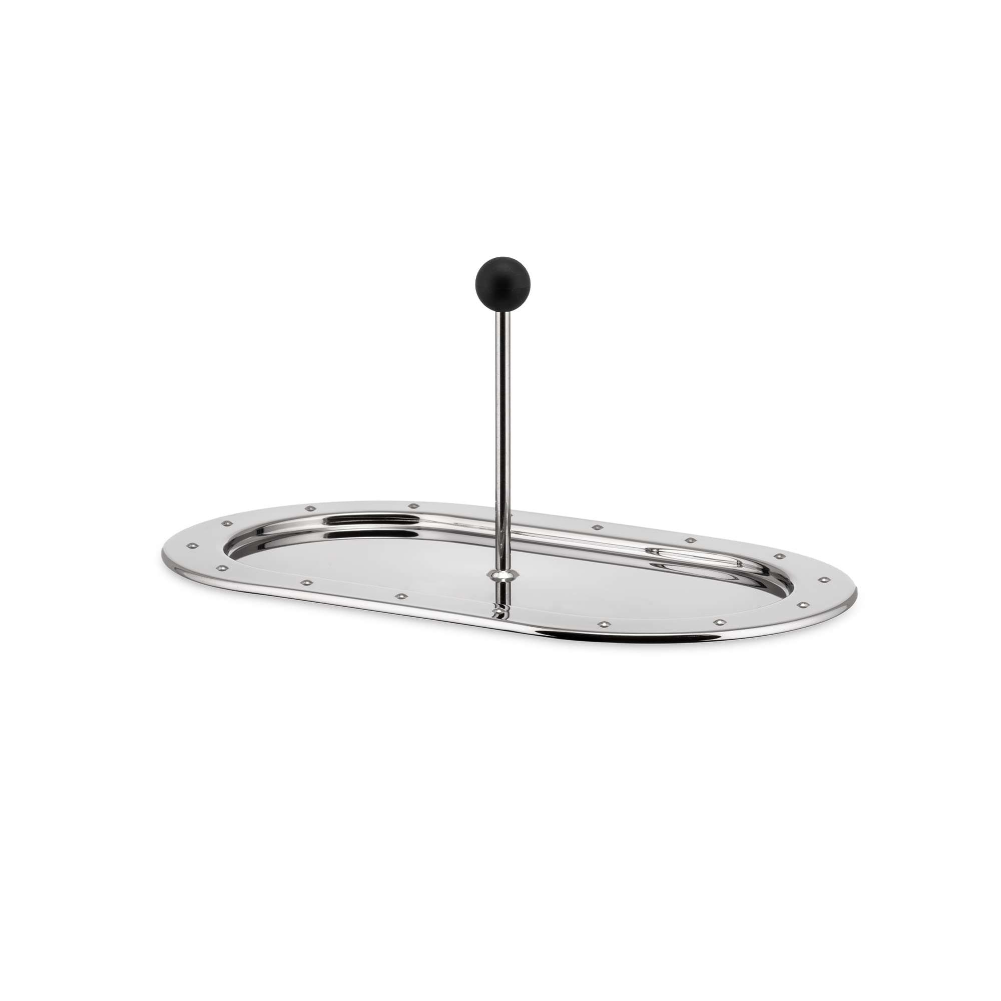 Alessi MG34 Graves Vassoio Acciaio Rettangolare 29 cm