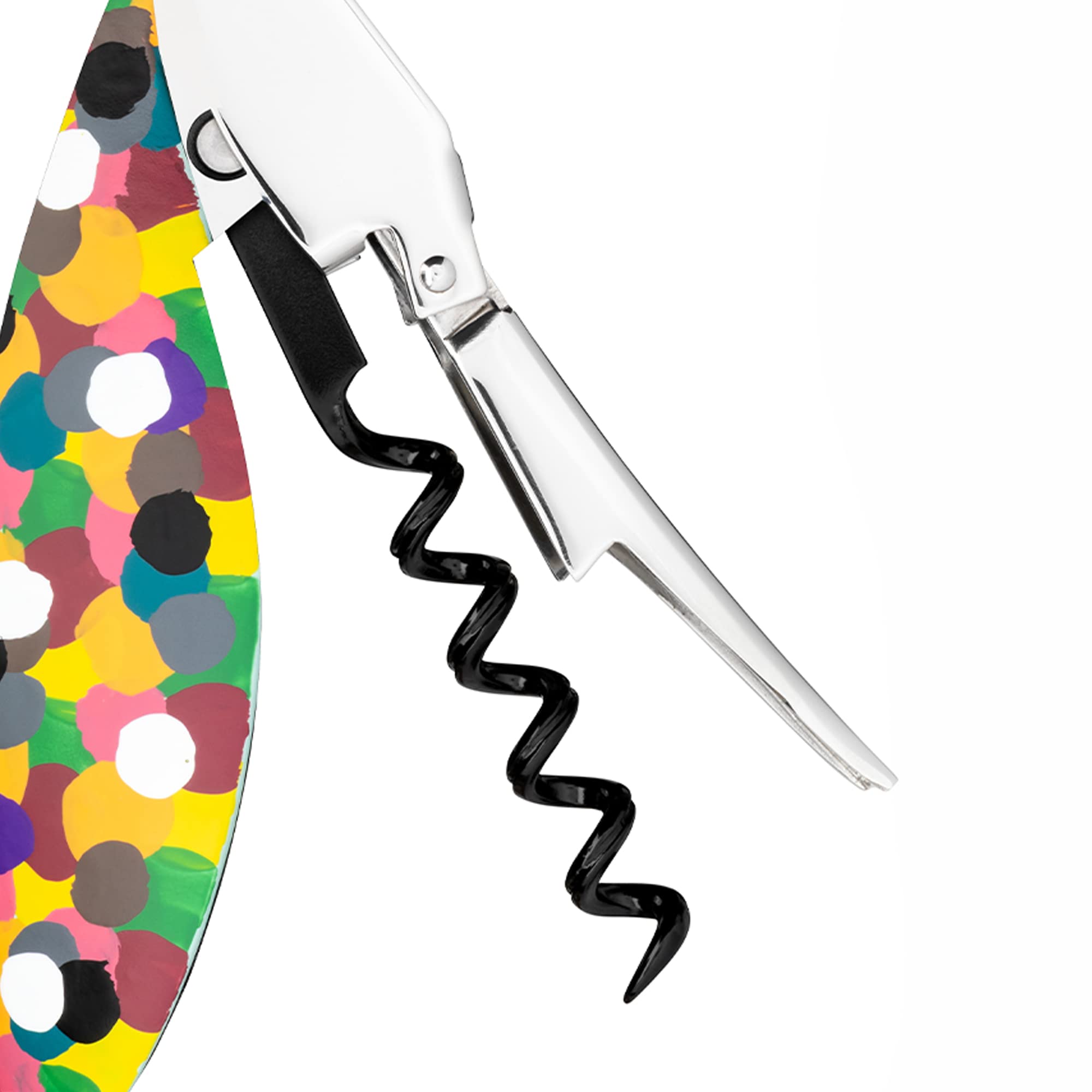 Alessi AAM32 1 Parrot Cavatappi Multicolore Alluminio