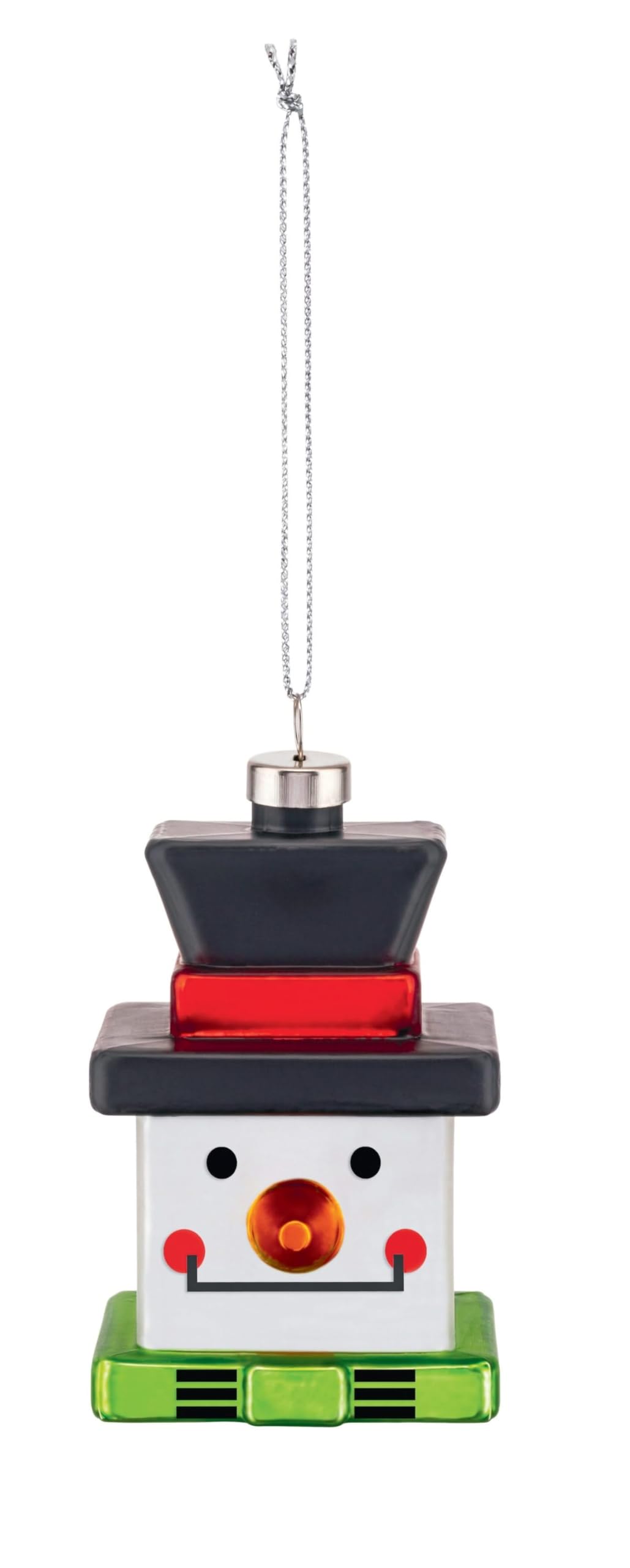 Alessi Snow Cube Decorazione Natale Vetro Multicolore