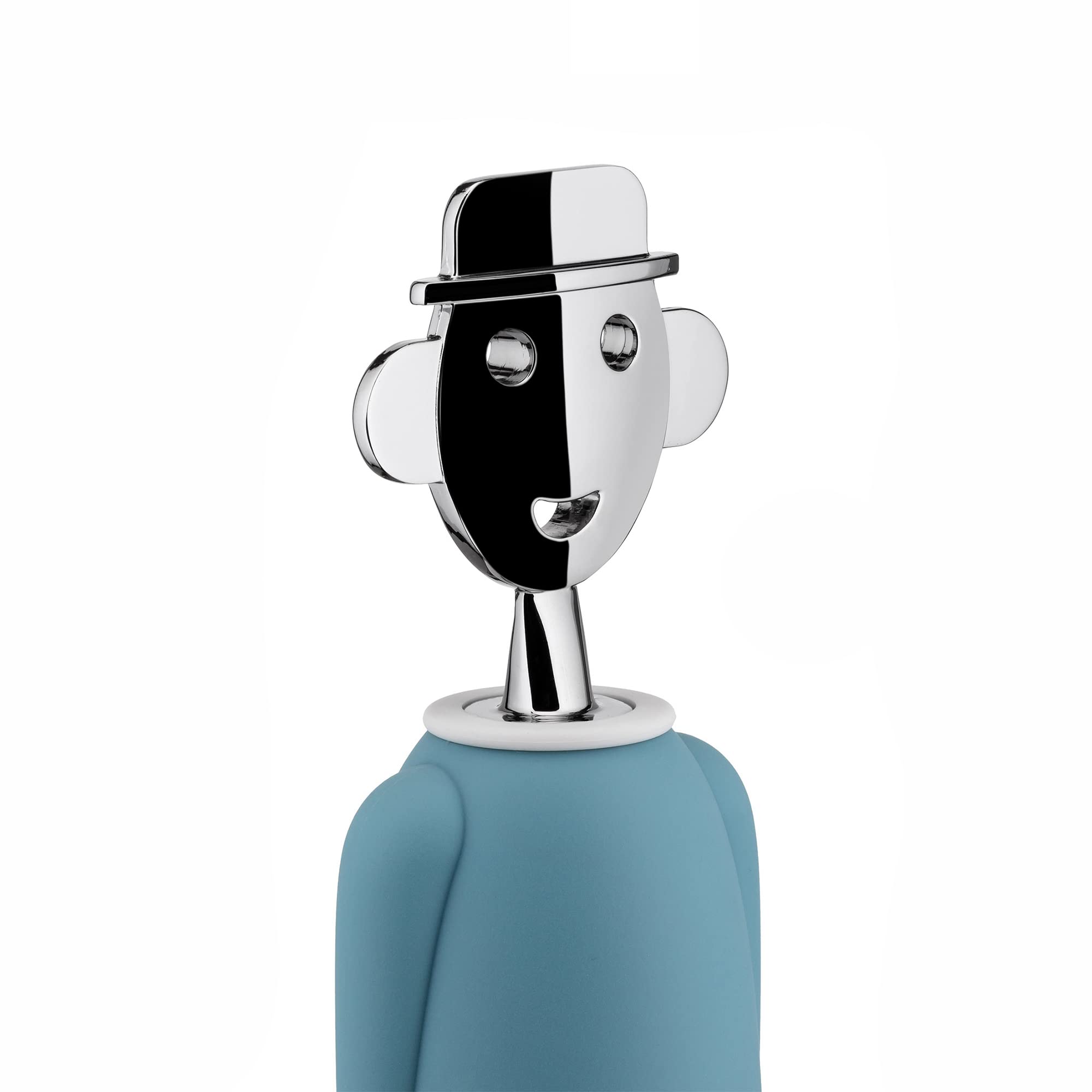 Alessi AAM23 Alessandro Cavatappi Azzurro Giallo 21 cm
