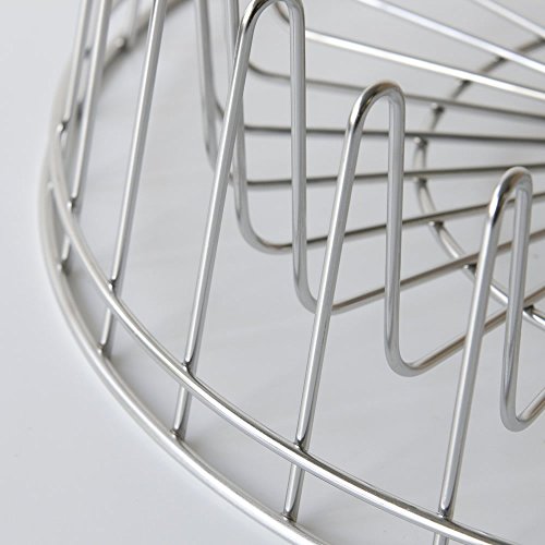 Alessi A Tempo APD04 Scolapiatti Acciaio Lucido