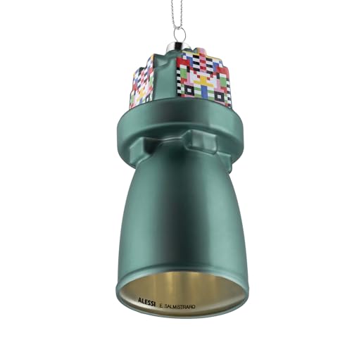 Alessi Holyhedrics Bell ESA06/3 Campana Vetro Soffiato 12 cm