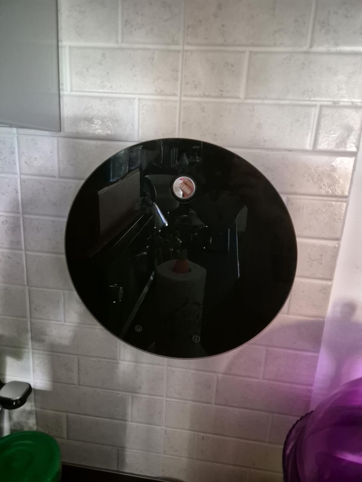 Alessi Plissé MDL16 B Bilancia Cucina Digitale Nero Vetro