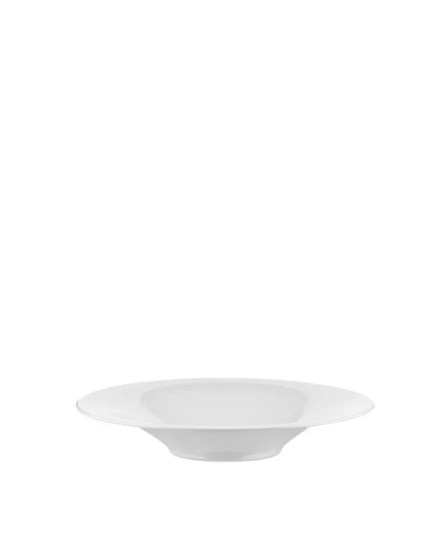 Alessi KU TI05/2 set 4 piatti fondi porcellana bianchi