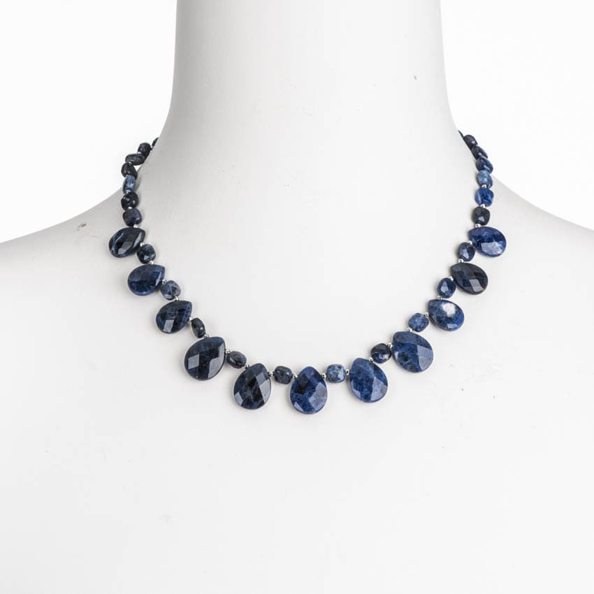 Chic Ad Hoc Collane Girocollo Gocce di Sodalite