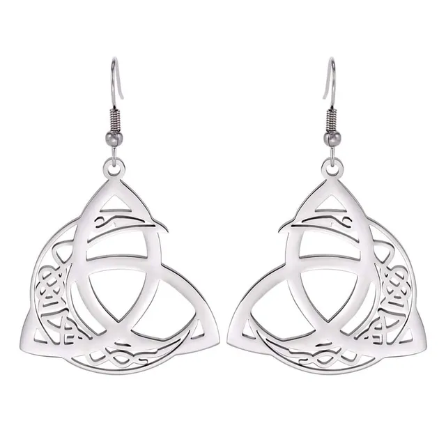 EUEAVAN Earrings orecchini luna celtica mezzaluna donna