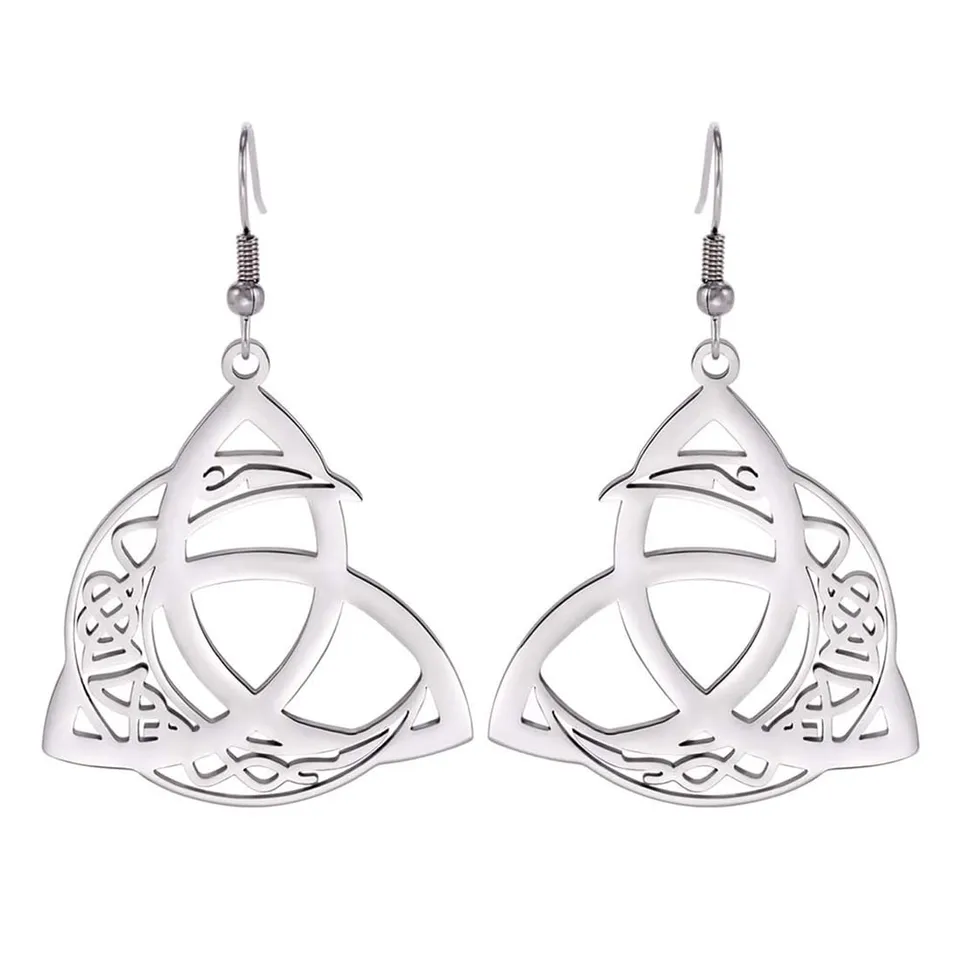 EUEAVAN Earrings orecchini luna celtica mezzaluna donna