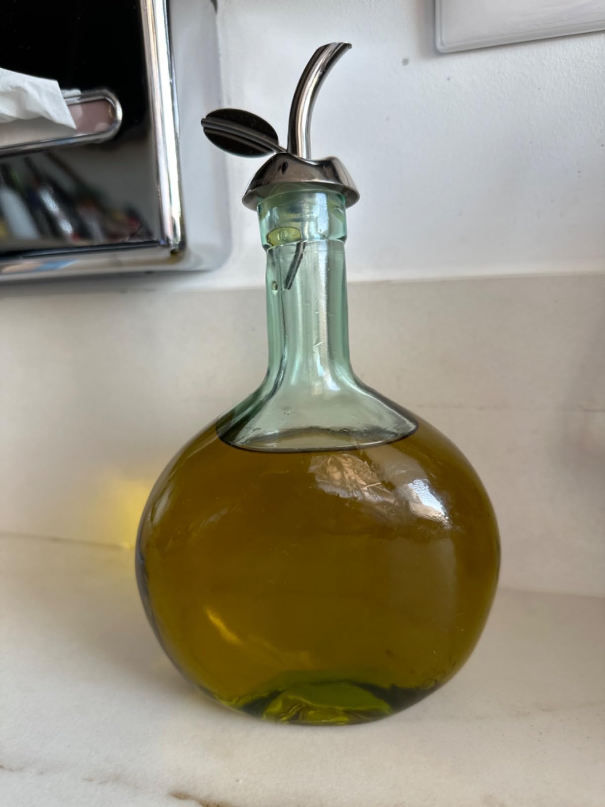 Alessi Fior d'Olio MSA32 tappo versatore acciaio con degustatore