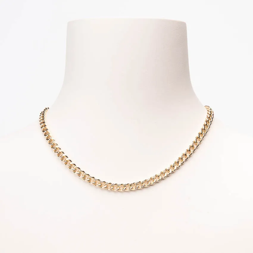 Chic Ad Hoc Collana mini groumette argento oro