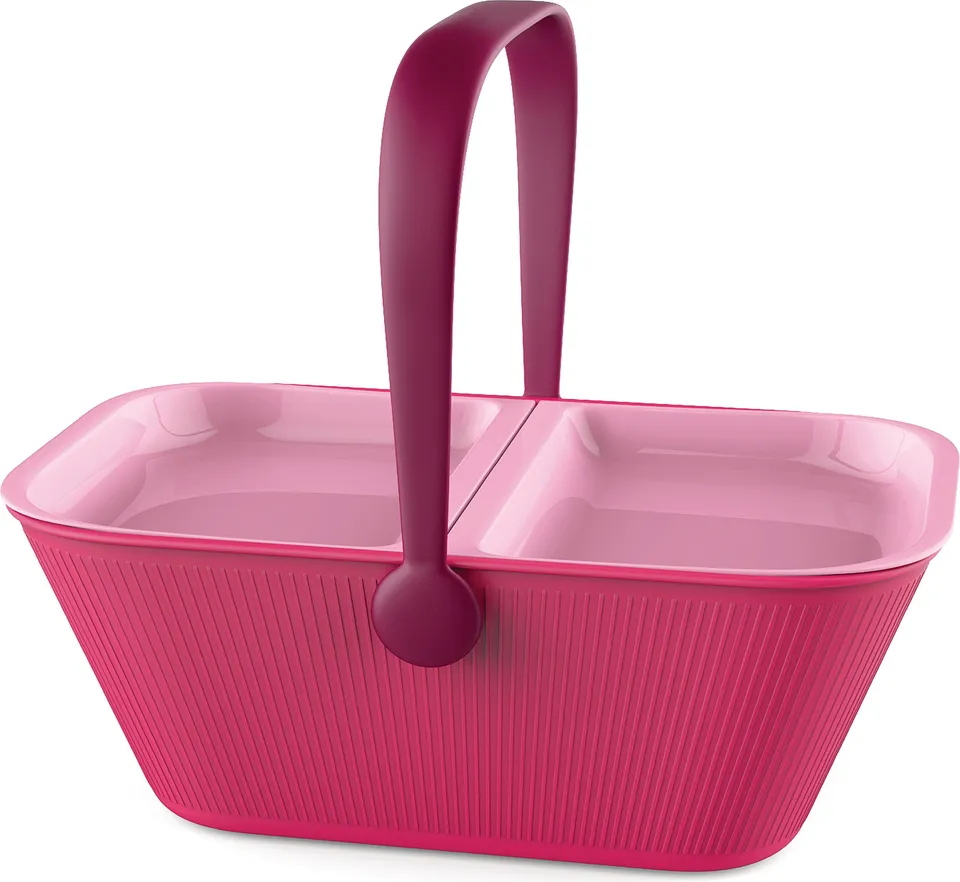 Alessi Petnic AMMI27 PO cestino viaggio animali rosso