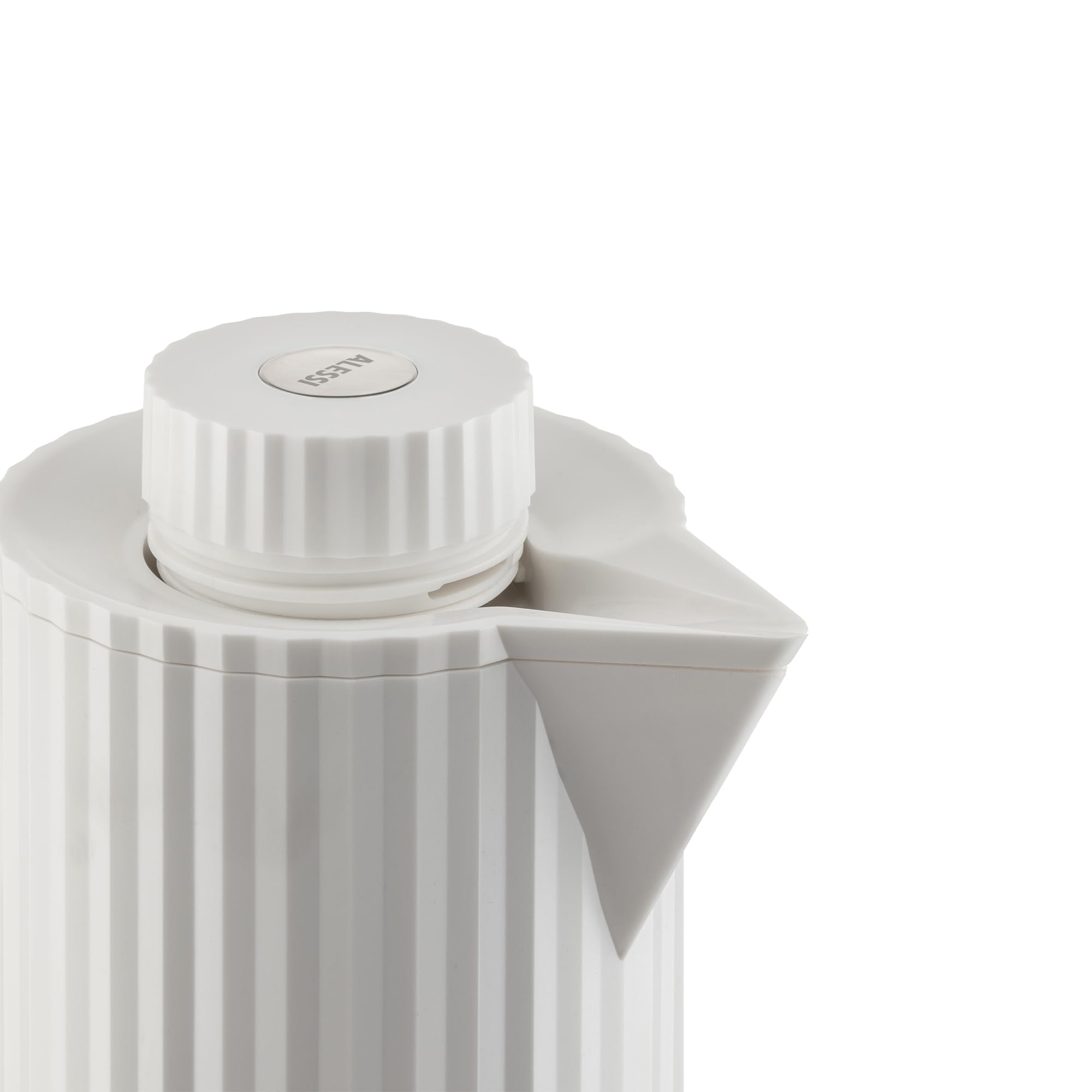 Alessi Plissé MDL12 W caraffa termoisolante 100 cl bianca