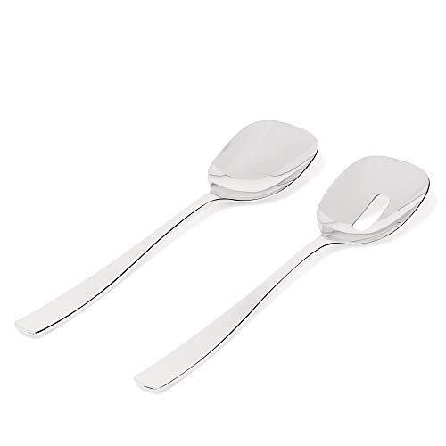 Alessi AJM22/14 posate insalata acciaio 18/10 set 2 da 25 cm