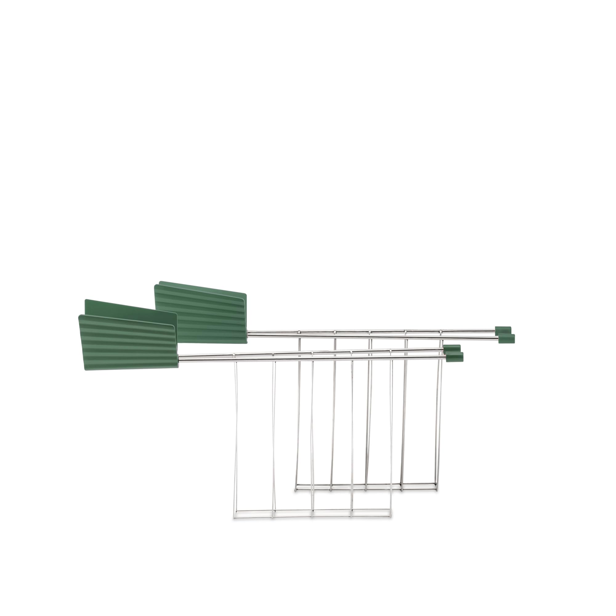 Alessi Plissé MDL08RA G Pinze Tostapane Grigio 2 Pezzi
