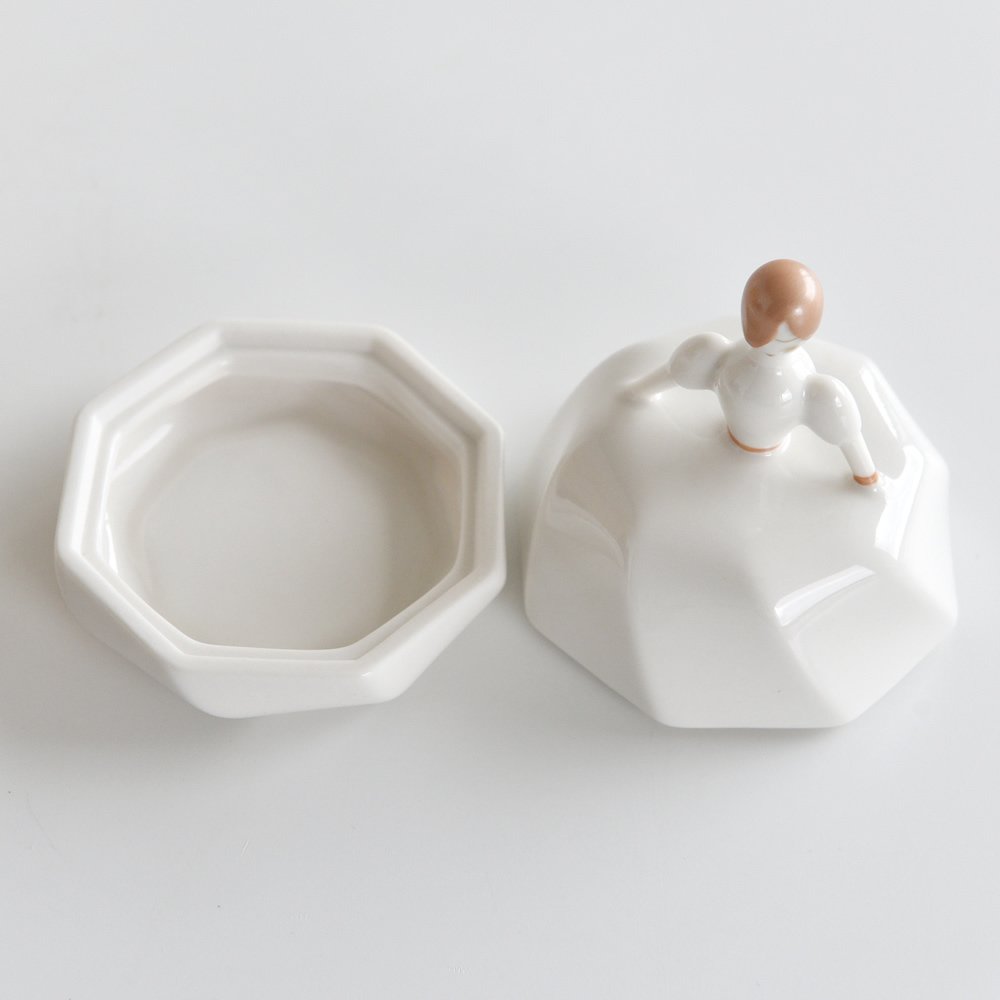 Alessi AAA02 La Petite Mariée Bomboniera Porcellana Multicolore