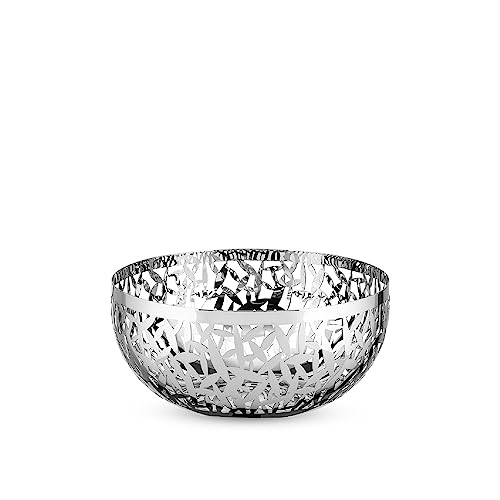 Alessi Cactus MSA04/21 fruttiera acciaio traforata 21 cm