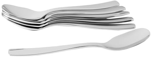 Alessi KnifeForkSpoon Cucchiaio Dessert 18/10 Set 6