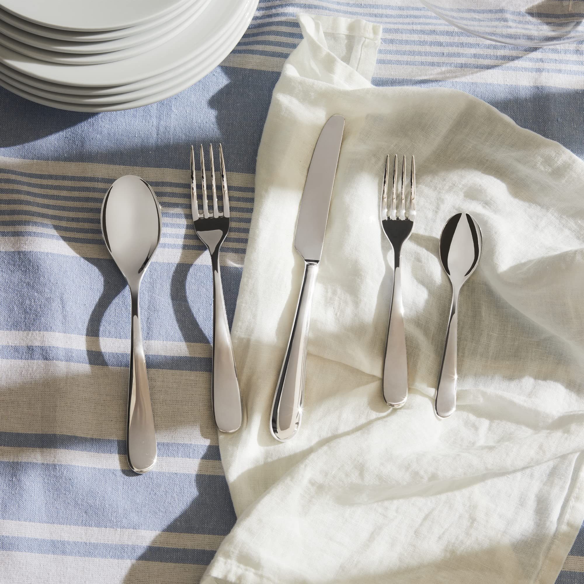 Alessi Nuovo Milano 5180/2 forchetta tavola inox 6 pezzi