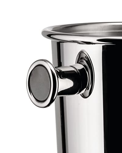 Alessi 5052 secchiello 2 bottiglie acciaio 25 cm champagne