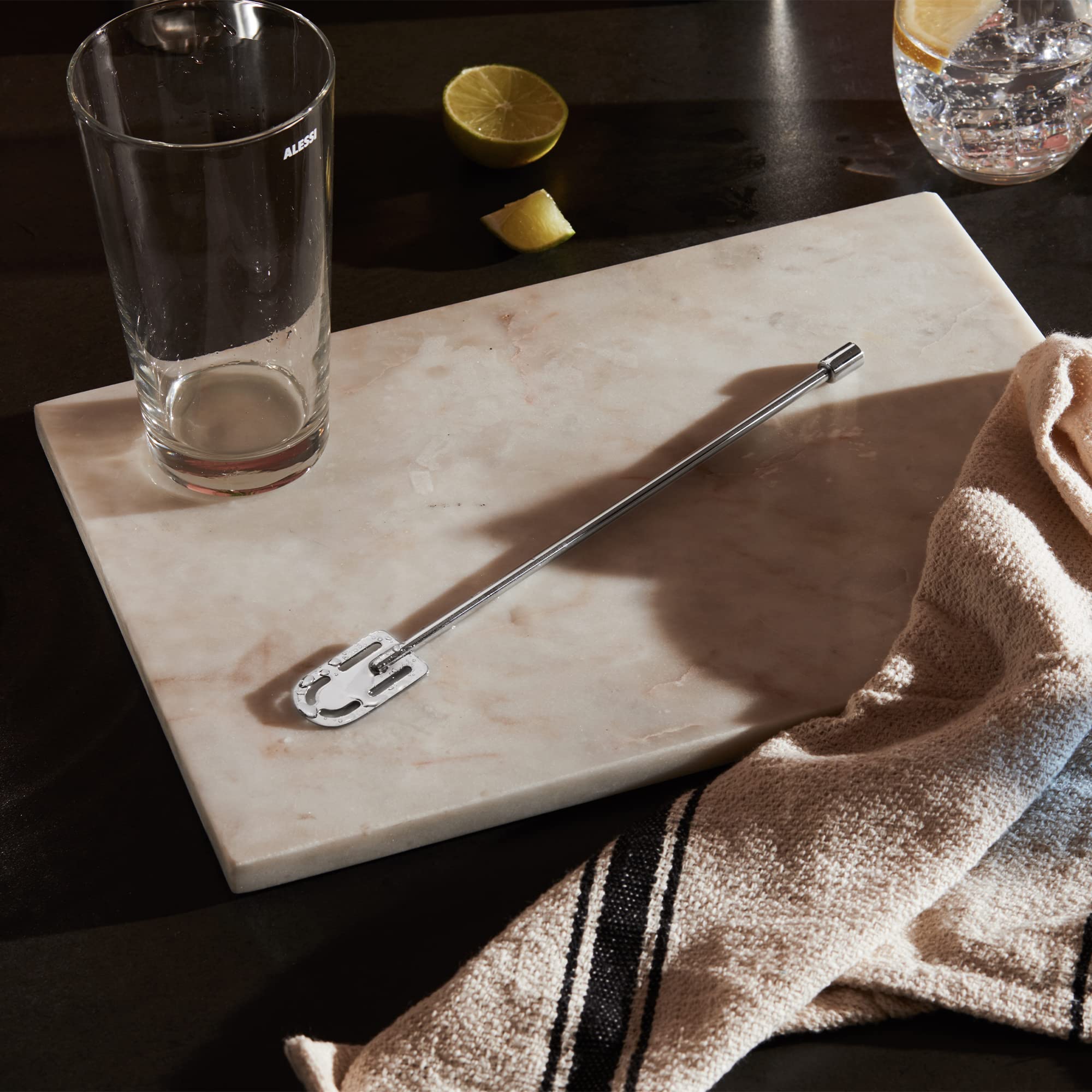 Alessi 5054 frullino da bar acciaio 26 cm lucido