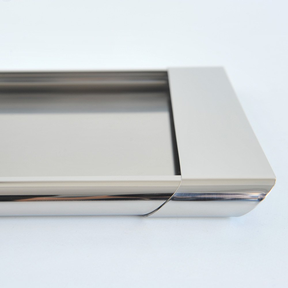 Alessi Tiffany 7216/45 vassoio rettangolare acciaio