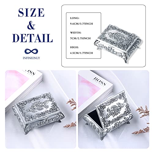 Infinionly Fashion Necklaces portagioie Small lega