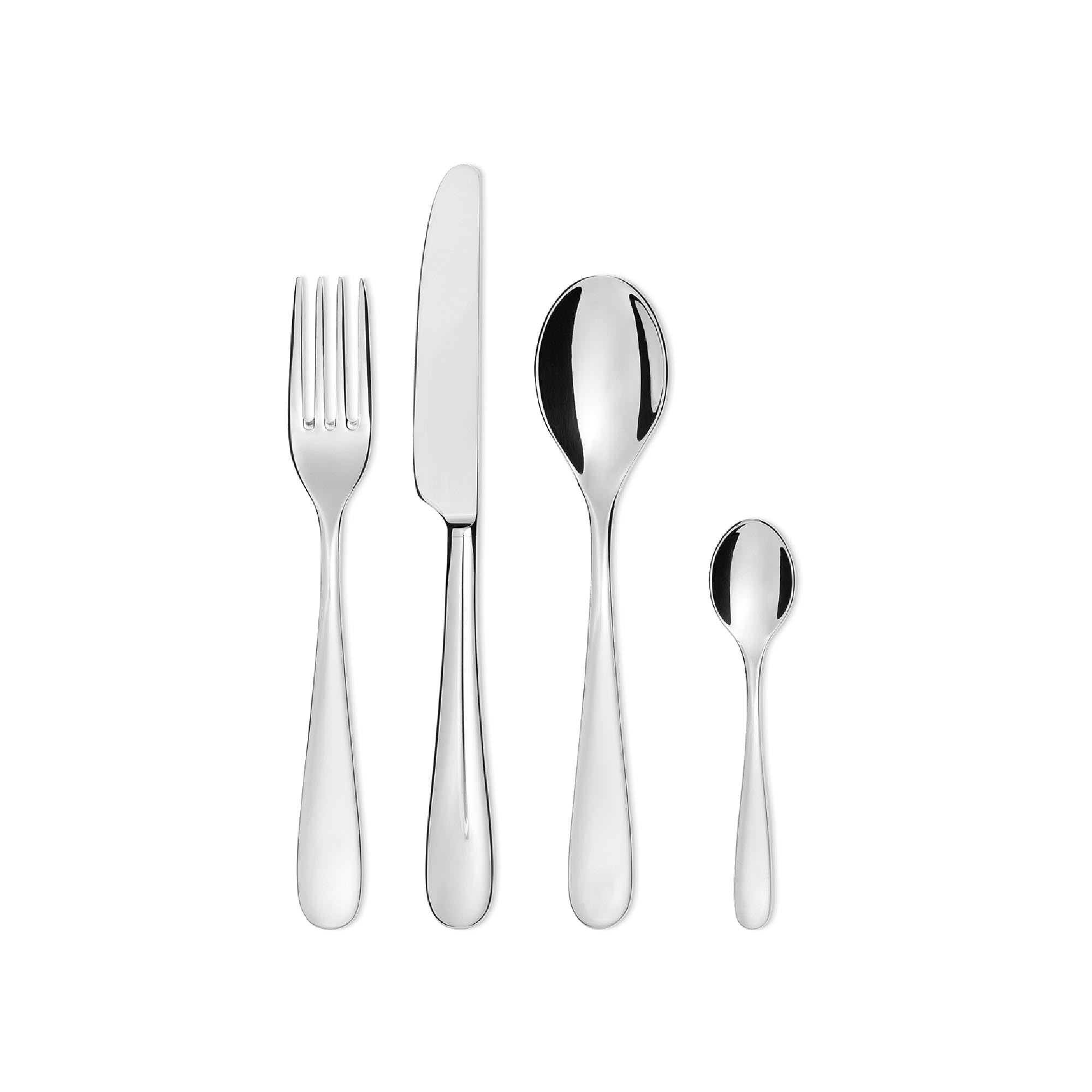 ALESSI Nuovo Milano 5180S24M Servizio Posate 24 Pezzi Acciaio